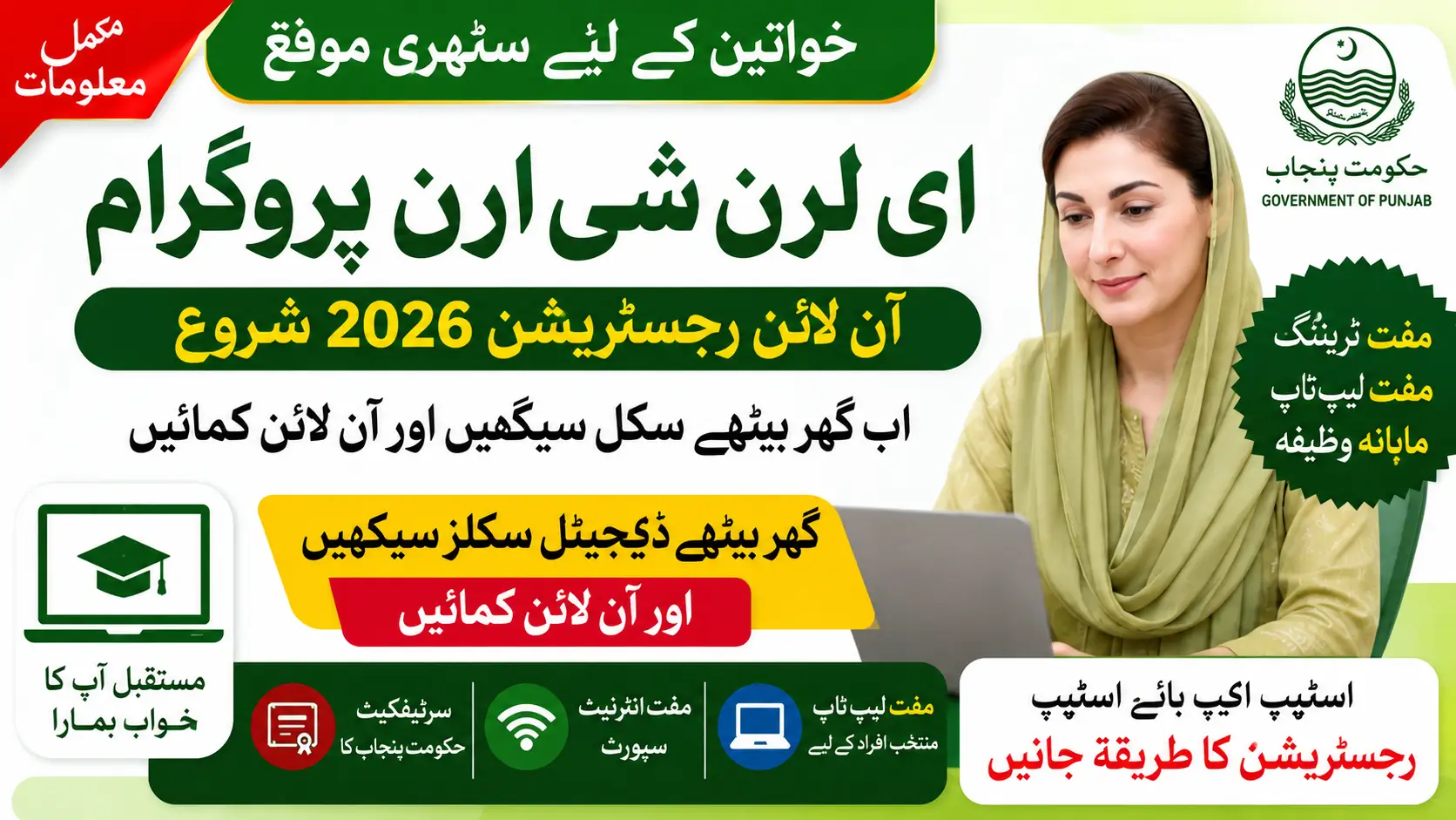 E Learn She Earn Program Online Registration 2026 Step by Step Guide