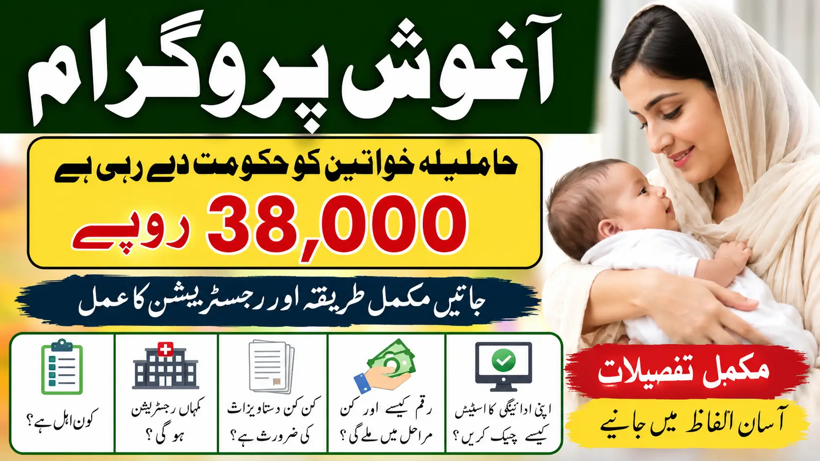 How To Register For Aghosh Program And Receive 38,000
